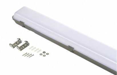 Светильник светодиодный Линейный пылевлагозащищенный 36W 6500K 1270х105х80мм IP65 Опал СириусА