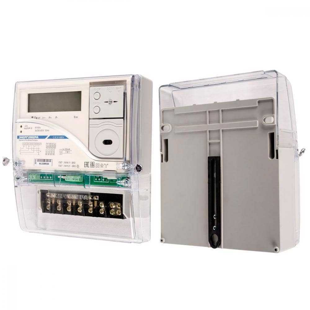 Счетчик СЕ 318 BY S31 146.JPR.QUVFL (5-100) А (PLC, радиомодем, реле управления нагрузкой)