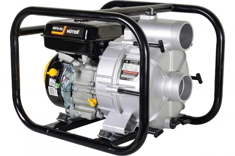 Мотопомпа MPD-80 HUTER