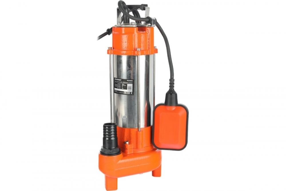 Насос дренажный FQ500 N с ножом для грязной воды корпус-чугун 500Вт 8000л/ч PATRIOT